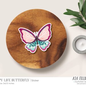 Butterfly Sticker | Butterfly Sticker, Butterfly Stickers, Laptop Sticker, Waterproof Sticker, vinyl Butterfly sticker, sticker, stickers