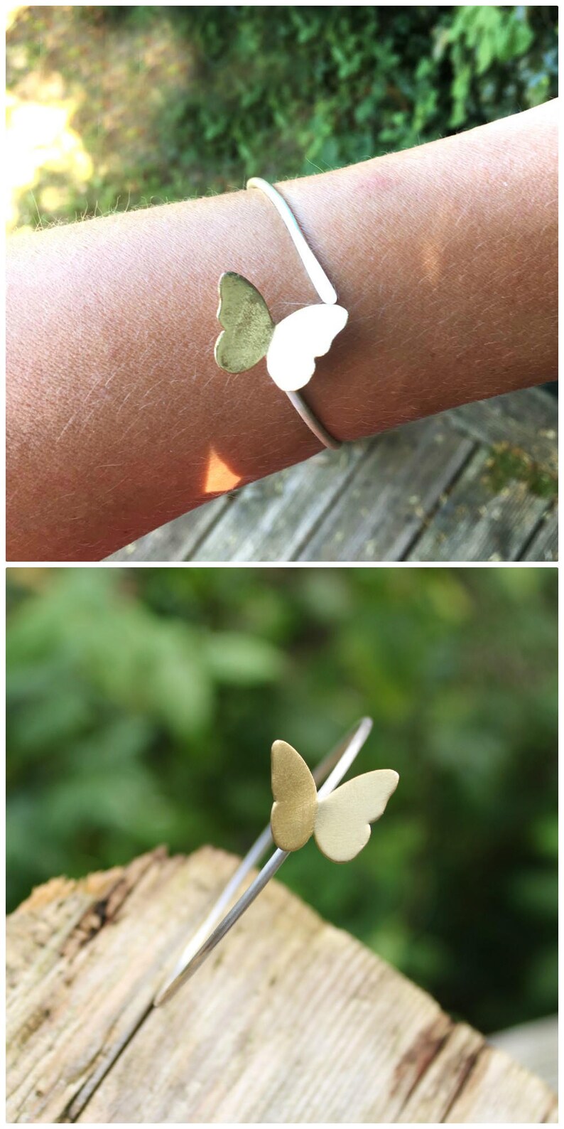 Butterfly Bracelet Eco Sterling Bracelet Etsy UK