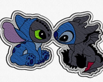 Featured image of post Stitch And Toothless Drawings