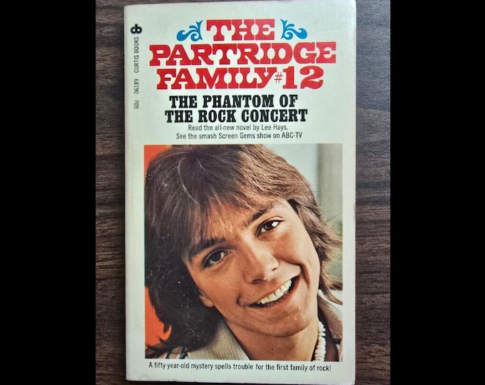 Partridge Cookbook 1973 Paperback Book. the Partridge Family #12. the Phantom of the Rock ...