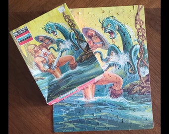 1984 Masters of the Universe jigsaw puzzle.