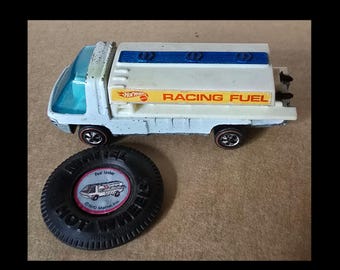 1970 The Heavyweights Racing Fuel truck with badge.