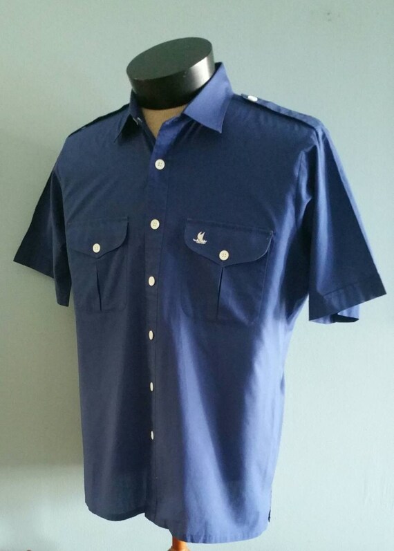 Tori Richards mens vintage outrigger Hawaiian shi… - image 2