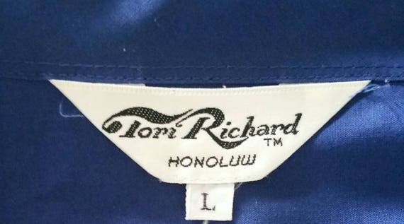 Tori Richards mens vintage outrigger Hawaiian shi… - image 4