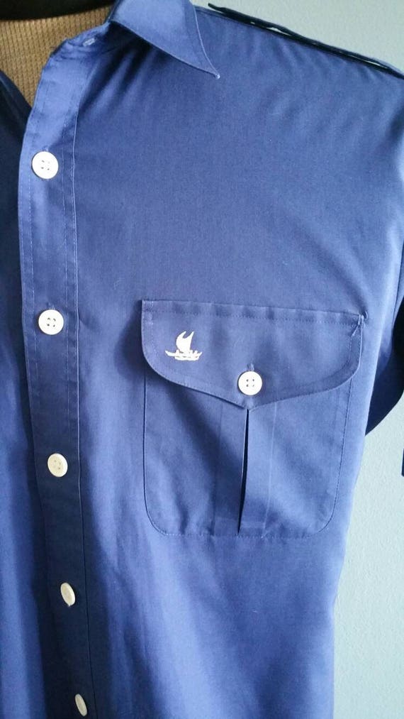 Tori Richards mens vintage outrigger Hawaiian shi… - image 5