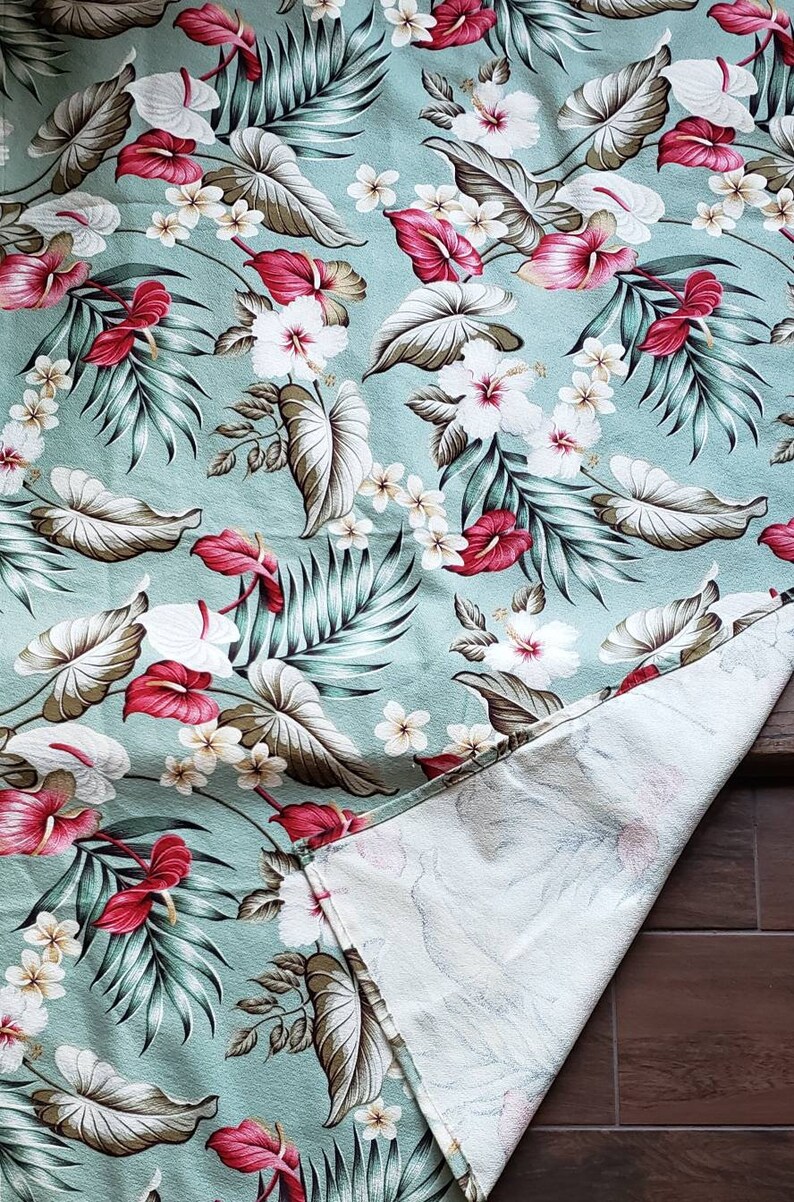 Trendtex Tropical Hawaiian Fabric Panels. 37 X 55 Each. Etsy