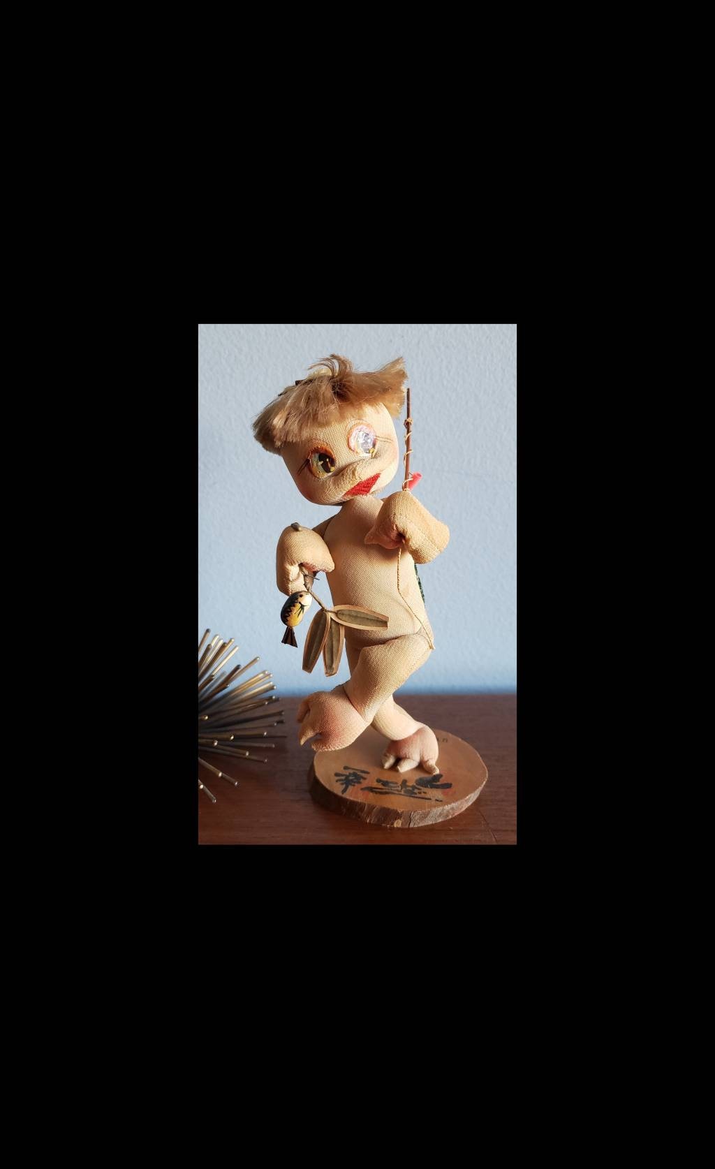* vintage doll ୨୧ * 陶器製 愛らしい 男の子の フィギュア LOT 3x VINTAGE RUBBER VINYL TOYS BOYS DOLL 1960-70s made in