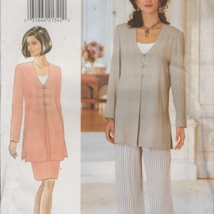 Butterick 3950 Jessica Howard Tunic Jacket Skirt Pants Pattern Choose Size Uncut