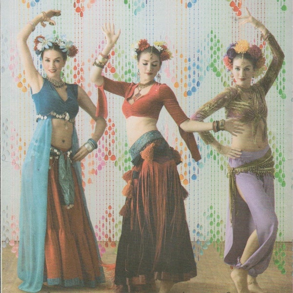 Simplicity 3832 Belly Dancer Harem Pant Costume Pattern Misses Choose Size Uncut