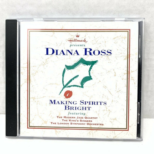 Hallmark Making Spirits Bright Diana Ross Christmas Music CD Modern Jazz Quartet