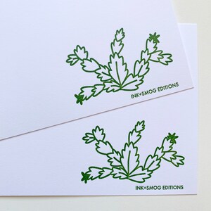 Cactus Letterpress Note Cards, Set of 8 image 5