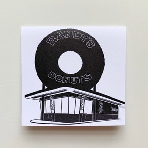 Randy's Donuts Letterpress Card imagem 2