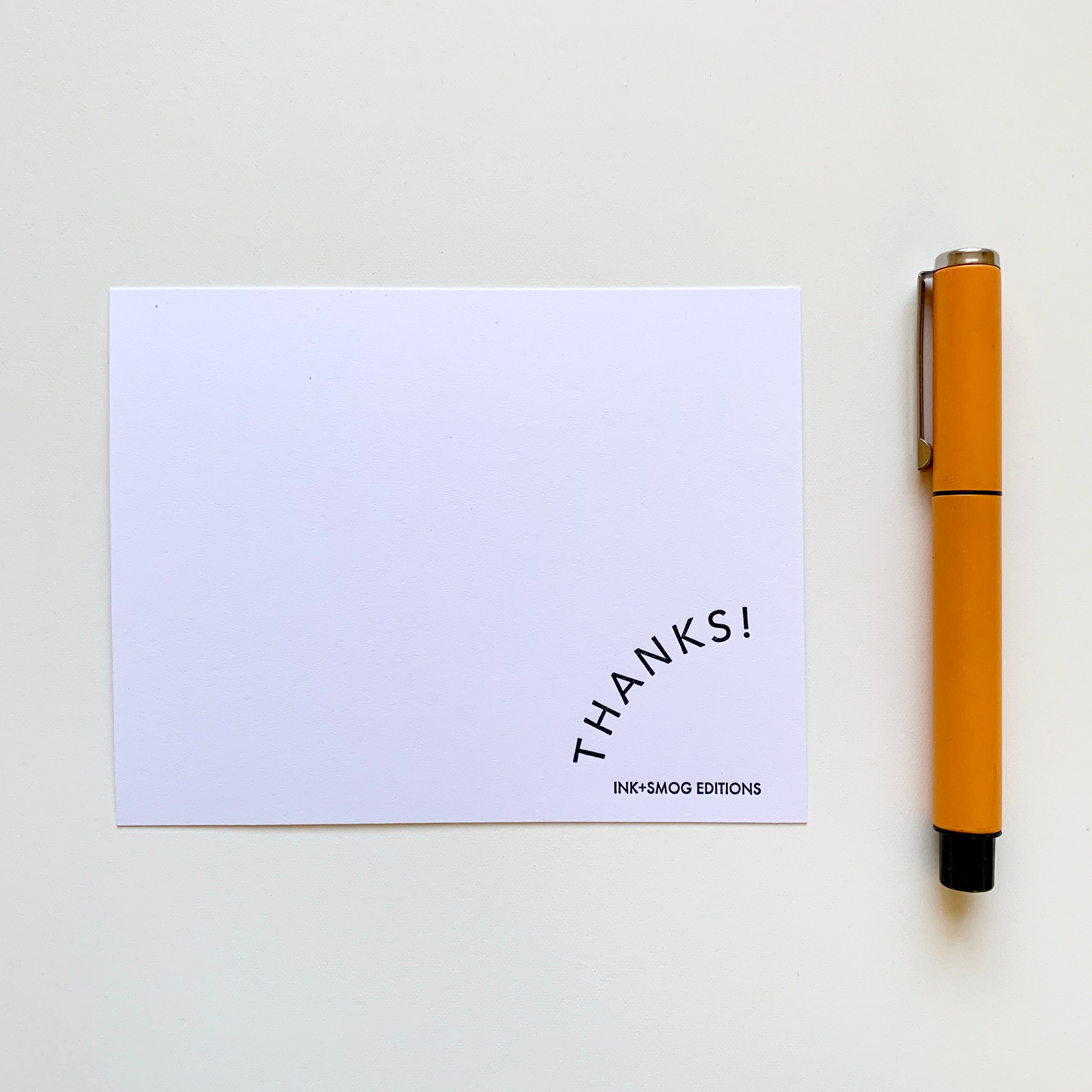 Thanks So Much - Fancy Pants Letterpress Flat Notecards