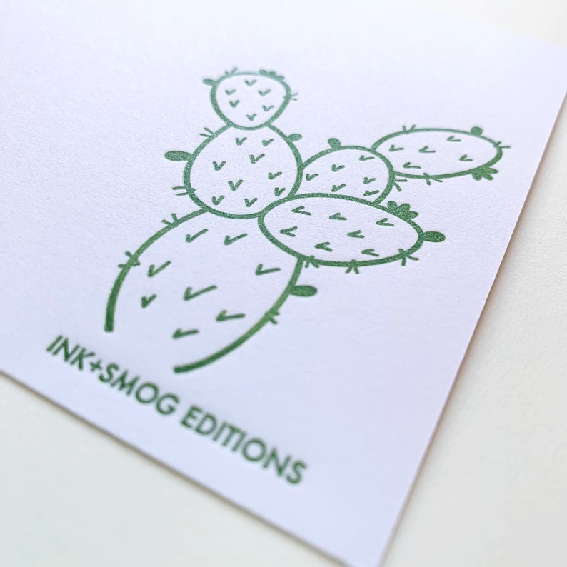 Cactus Letterpress Note Cards, Set of 8 image 7