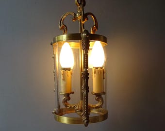 Antique Bronze Lantern,Lantern Light.Two lights.