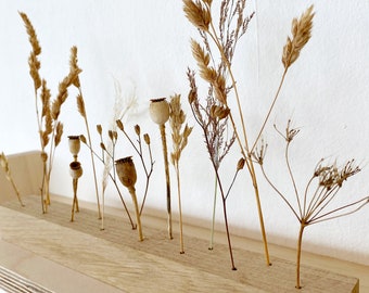Flower meadow for dried flowers or small test tubes