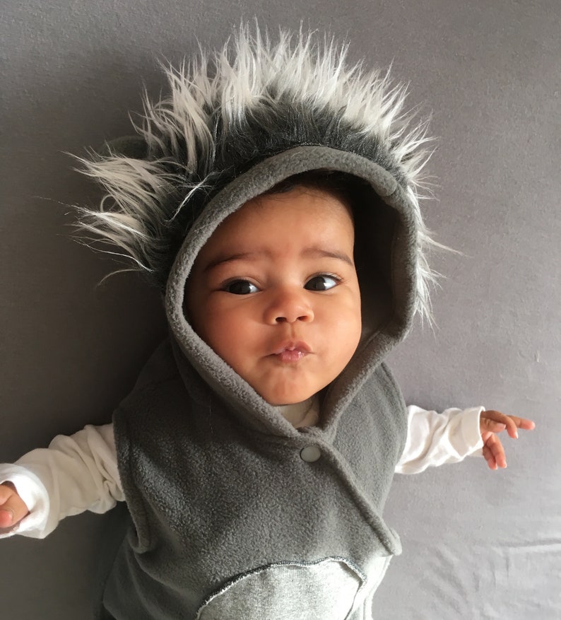 Costume Hedgehog Baby Jumpsuit Romper Eusize 62/67 or Etsy