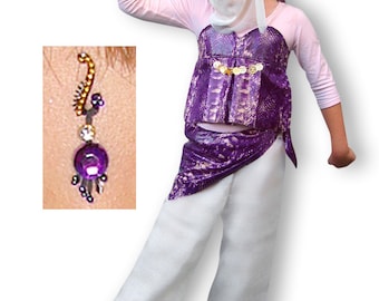 costume, belly dance, oriental, fancy dress, carnival, age 5 - 7 years