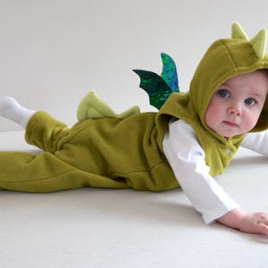 Costume, Dragon, Baby, Jumpsuit, romper, EU-Size 62/67, 68/73, 6 to 8 month