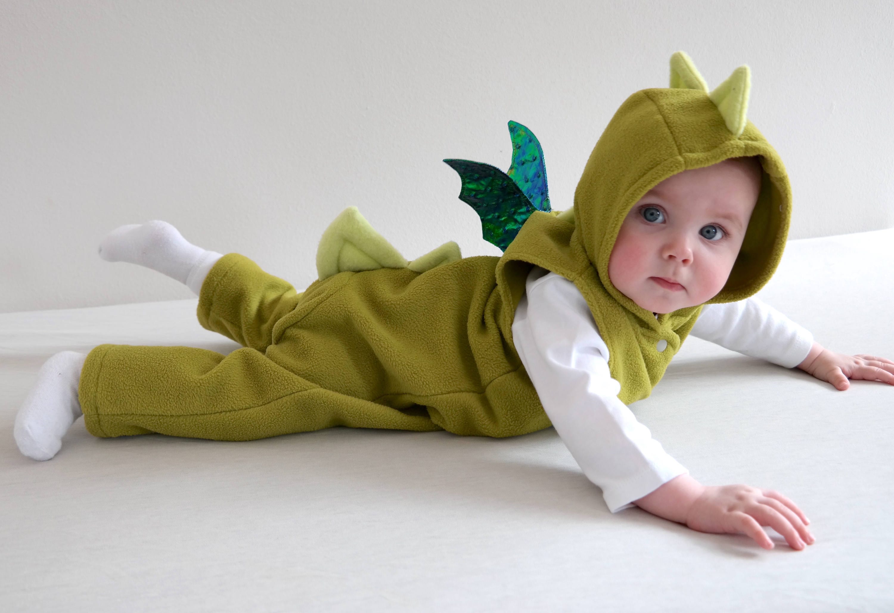 Christendom vervolging Keer terug Costume Dragon Baby Jumpsuit Romper Eu-size 62/67 68/73 - Etsy