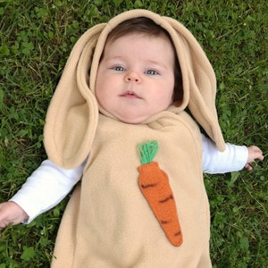 costume, bunny, rabbit, carnival, Baby, Jumpsuit, romper,62/67 or 68/73, age 2 8 months image 1