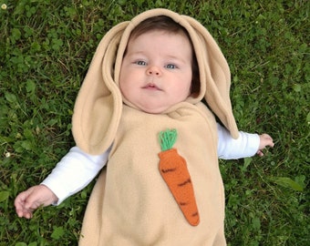 costume, bunny, rabbit, carnival, Baby, Jumpsuit, romper,62/67 or 68/73, age 2 - 8 months