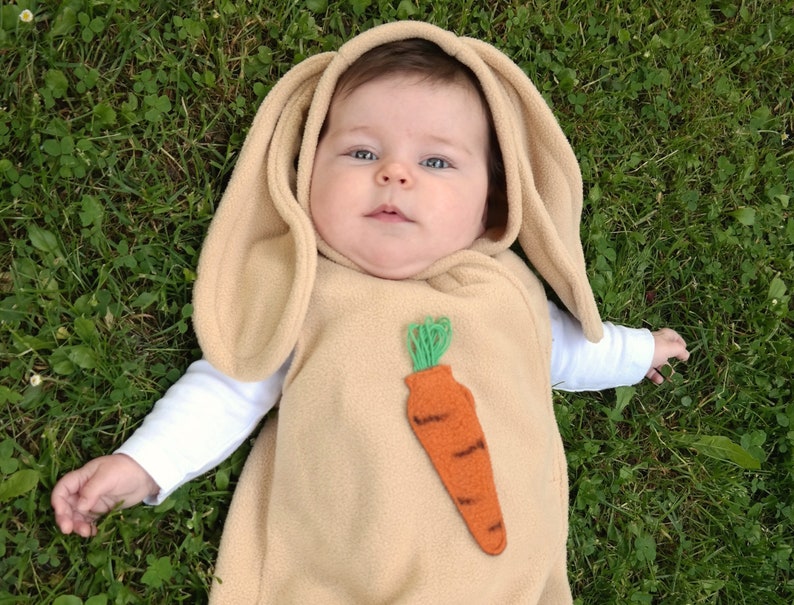 costume, bunny, rabbit, carnival, Baby, Jumpsuit, romper,62/67 or 68/73, age 2 8 months image 1