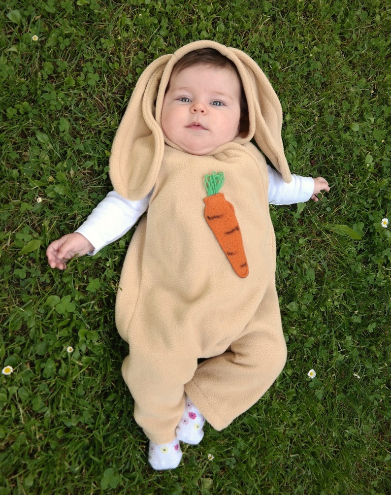 costume, bunny, rabbit, carnival, Baby, Jumpsuit, romper,62/67 or 68/73, age 2 8 months image 3