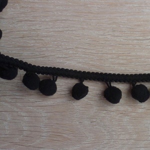 Bommel trim Pompom trim ribbon various colors