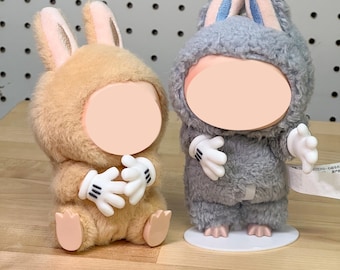 Cartoon Gloves for doll, 17 cm Doll Accessory, Plushie Outfit, Hands for doll,
