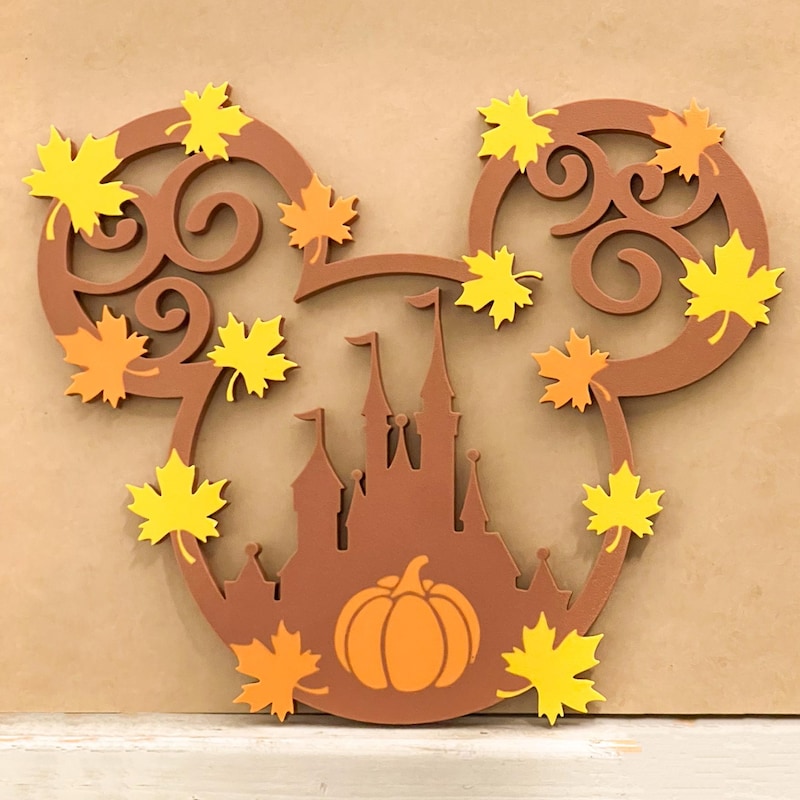 Mouse Fall Fall Mickey Mouse Teacher - Etsy