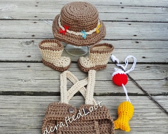baby boy fishing outfit