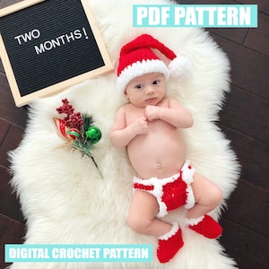 Baby Santa Outfit Etsy