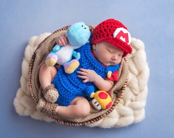 baby mario costume