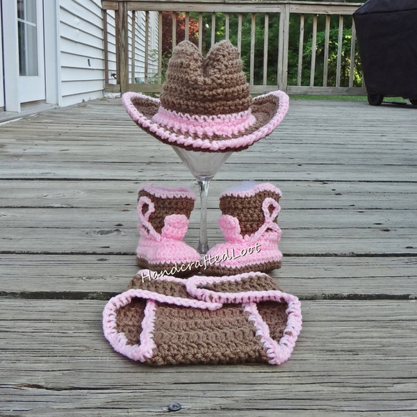 Baby Cowgirl Outfit, Pink Cowgirl Costume, Cowgirl Photo Prop