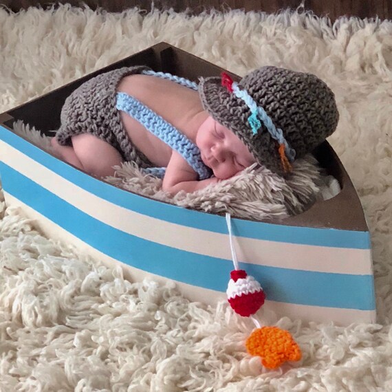 baby boy fishing outfit