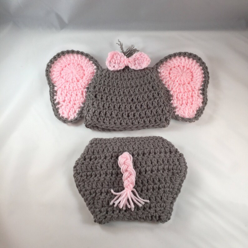 newborn girl elephant outfit