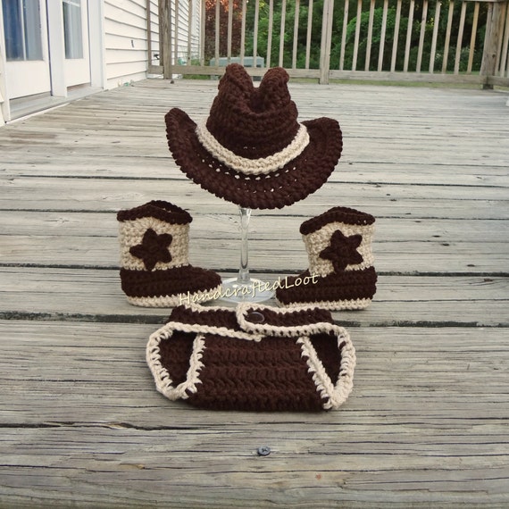 newborn baby cowboy outfit