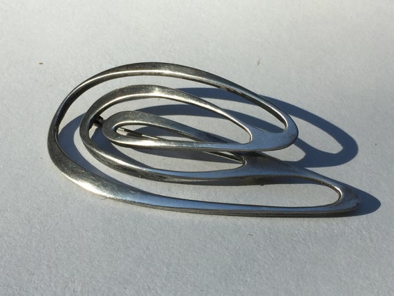 Arthur George "Art" Smith Sterling Silver Brooch /