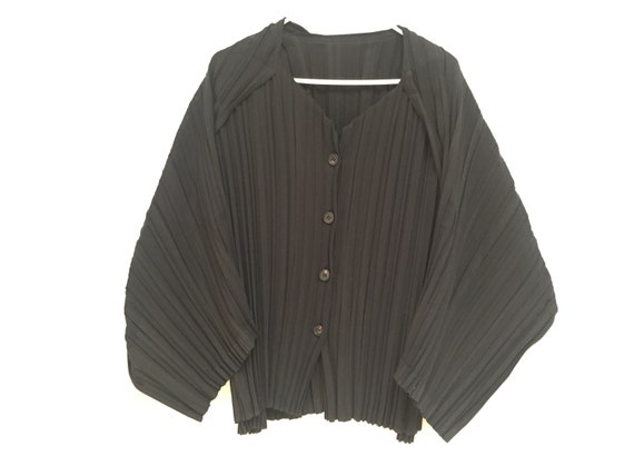 Issey Miyake Pleated Top Pleates Please 1980s Vint