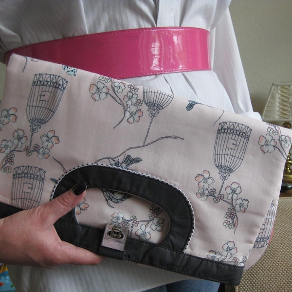 PDF Sewing Pattern - Mertella 2 in 1 Clutch & Tote