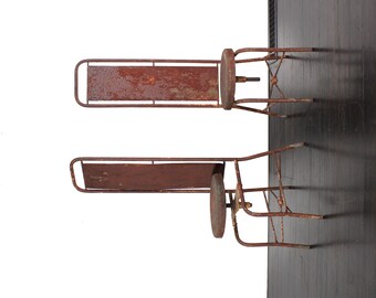 Vintage Gilbert Rohde Style Z-Chairs. Black and Chrome. | Etsy