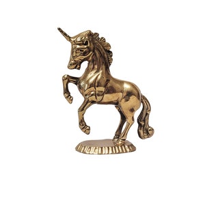 Vintage Brass Unicorn