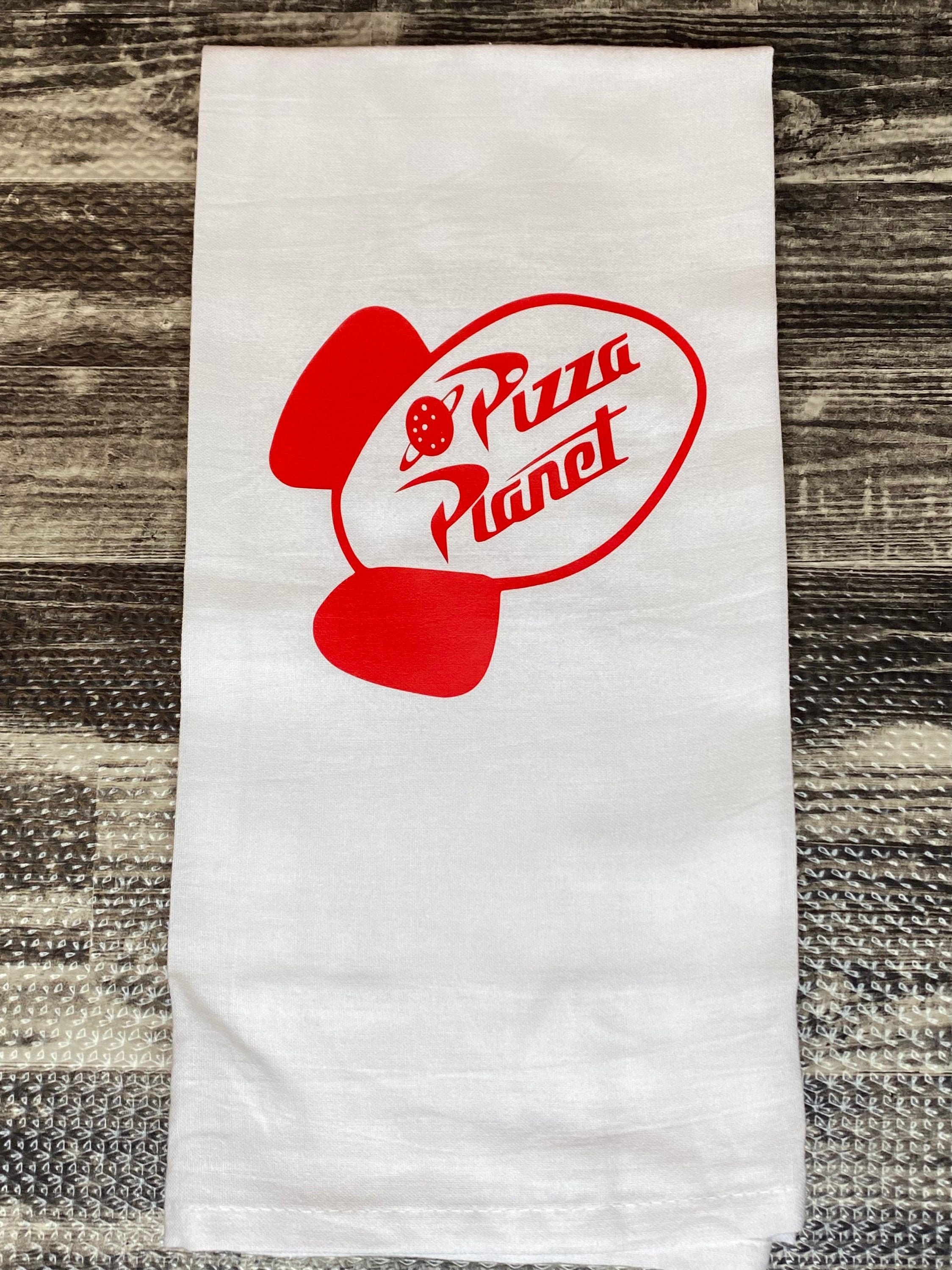 World's Best Pizza Customized Dish Towel Retro Pizzeria 