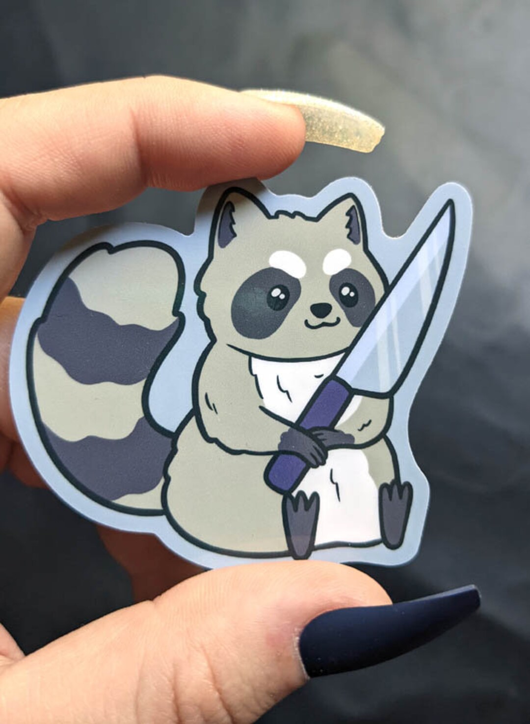 Akira Choose Violence Stickers, Water Assistant Meme Raccoon Stickers,  Vinyl Raccoon Decal For Laptop Water Bottles Phone Cases Helmet Car,  Raccoon