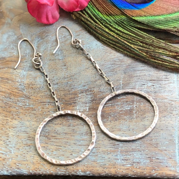White Resin + Wood Dangle Earrings – Church Street Designs, LLC