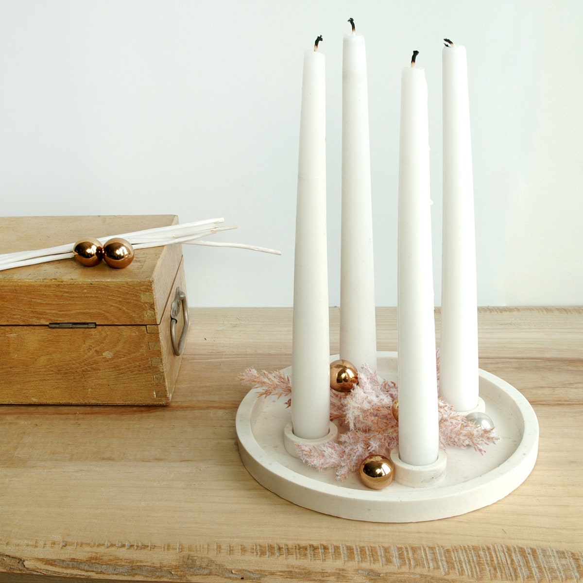 Modern Advent Wreath
