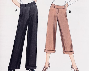 Kwik Sew 3385 - Below Waist Women's Pants / Trousers Sewing Pattern - Size XS-XL - UNCUT