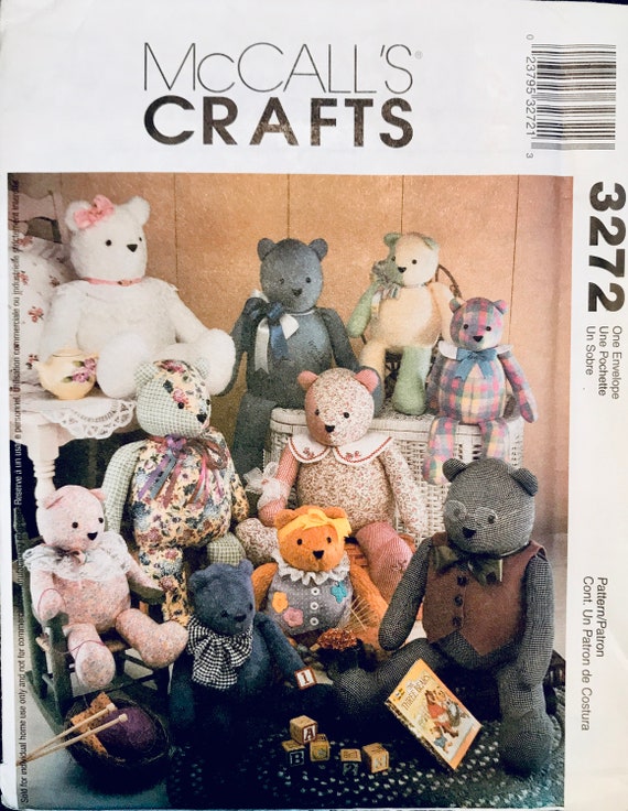 25 classic patterns of teddy bears on Tedsby