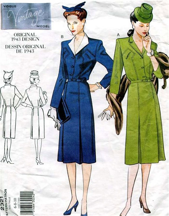 vintage dress patterns